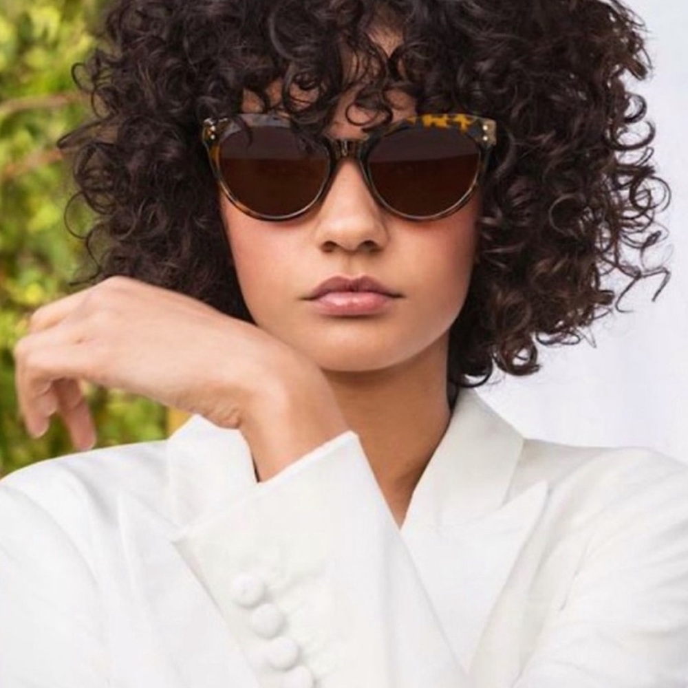 Unisex Saint Owen Brown Cat Eye Sunglasses BRAND NEW